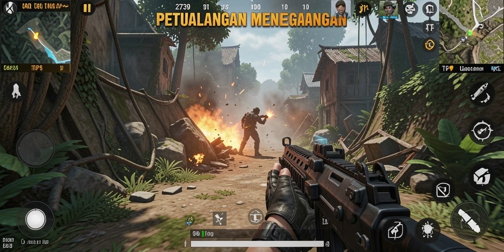 Gameplay mendebarkan dari 2739 dengan aksi tak terlupakan.