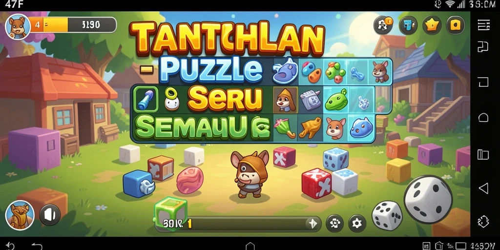 Tampilan gameplay menantang dari 47F dengan teka-teki yang menarik.