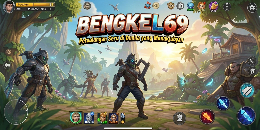 Gameplay BENGKEL69 dengan grafis menawan dan tantangan menarik.