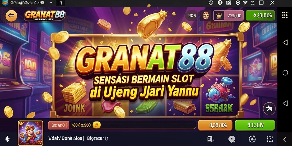 Tampilan seru gameplay mesin Slot GRANAT88 yang memikat.