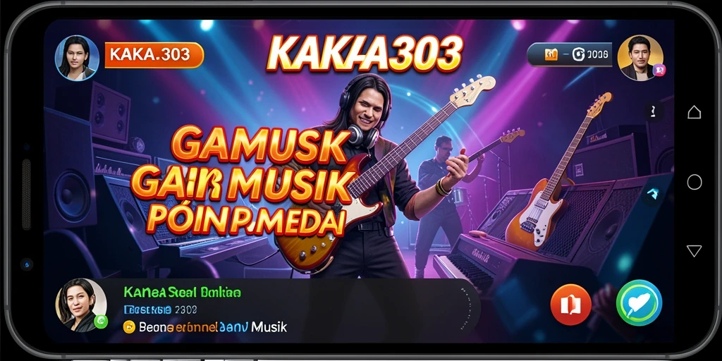 Tampilan gameplay KAKA303 yang menarik dan penuh warna.