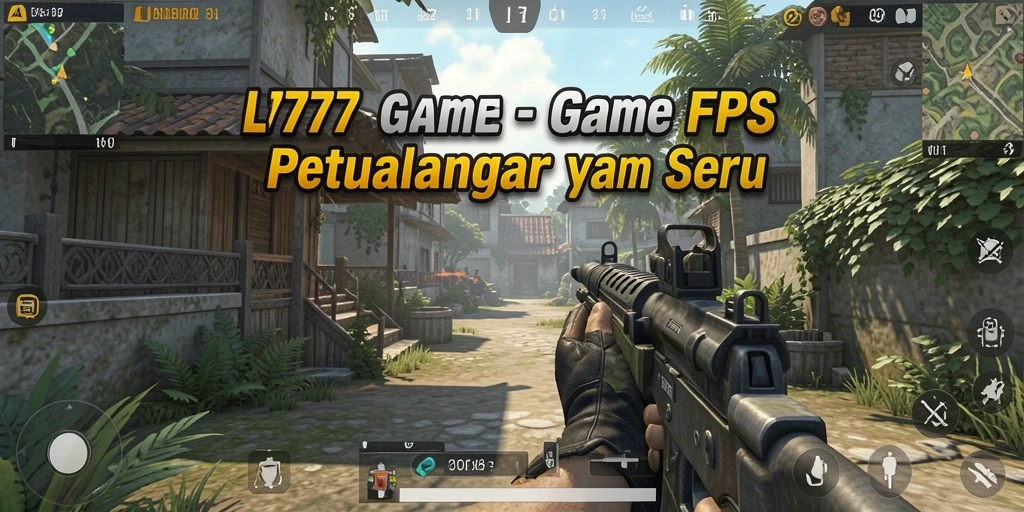 Gameplay L777 menampilkan aksi seru dalam pertempuran FPS.