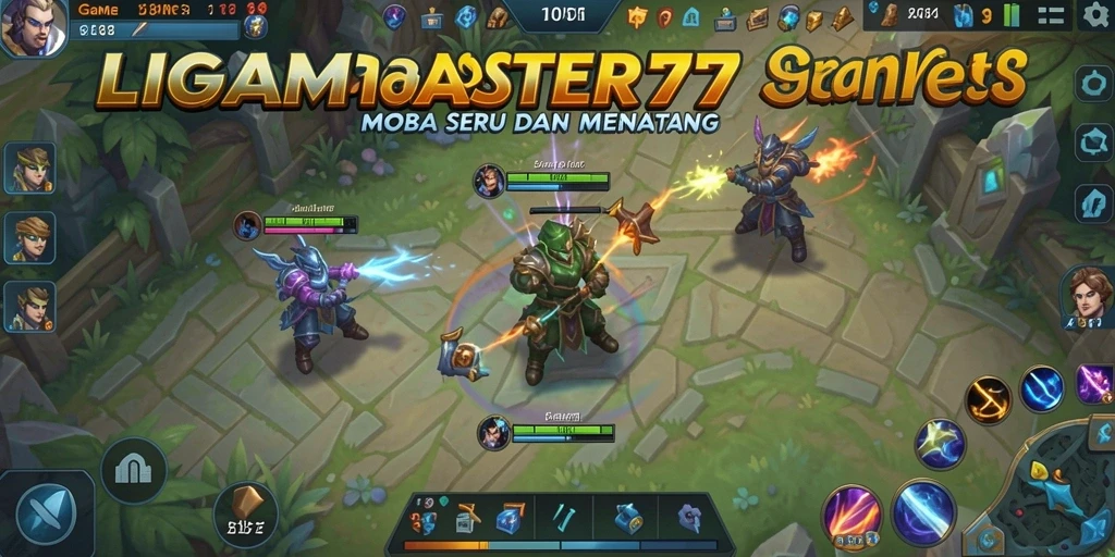 Tampilan menarik dari gameplay LIGAMASTER77 yang penuh aksi.