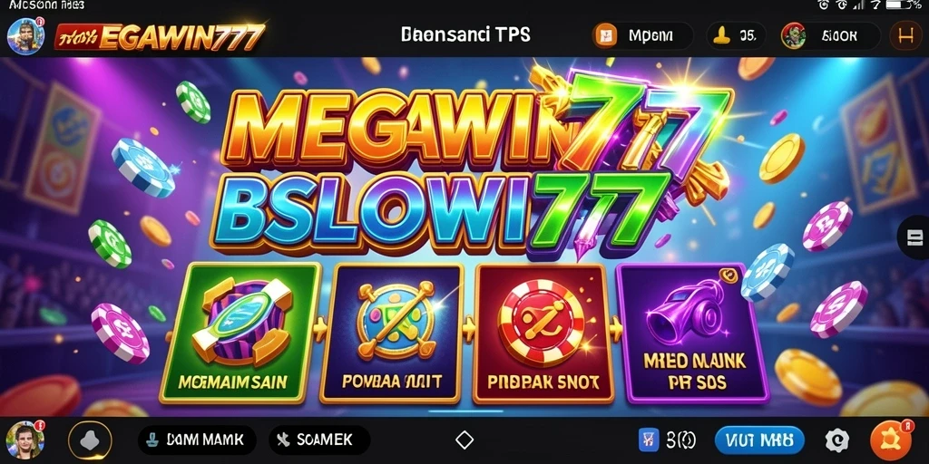 Tangkapan layar utama MEGAWIN777 menampilkan gameplay TPS yang menegangkan.