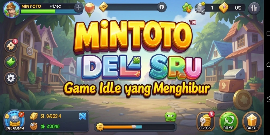 Screenshot gameplay MINTOTO yang menunjukkan interaksi Idle yang menarik.