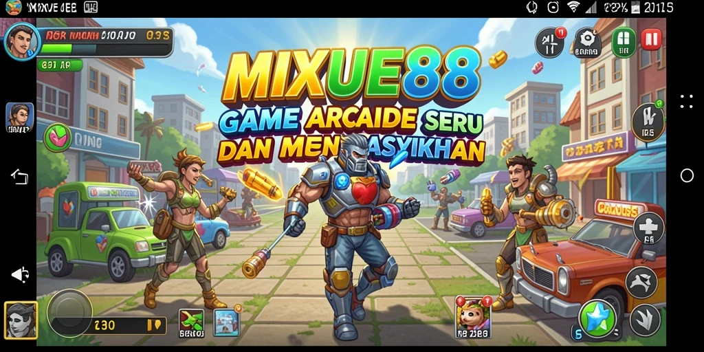 Gameplay MIXUE88 yang menegangkan dan penuh warna.
