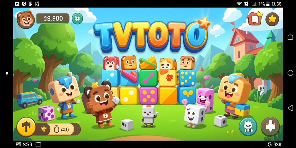 Tampilan gameplay TVTOTO yang menantang dan mengasyikkan.
